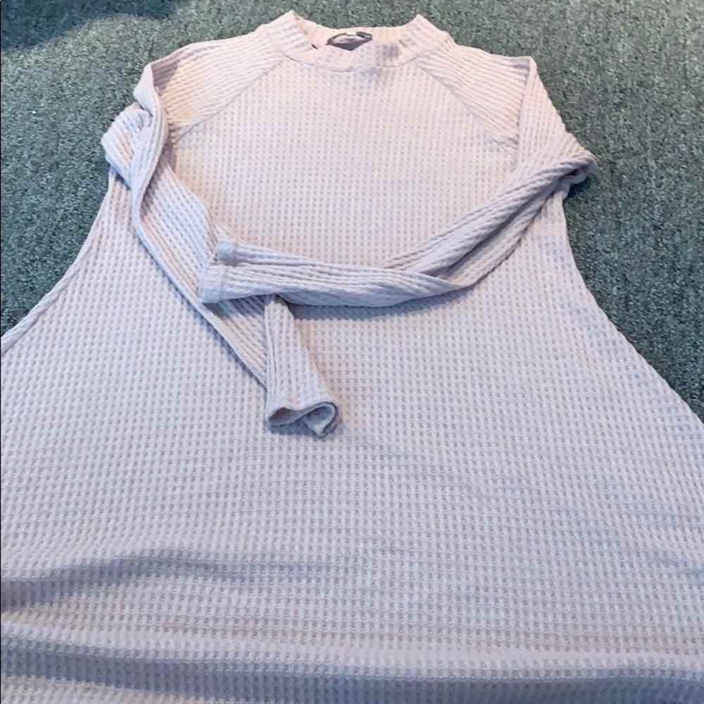 Blush turtle neck dress
